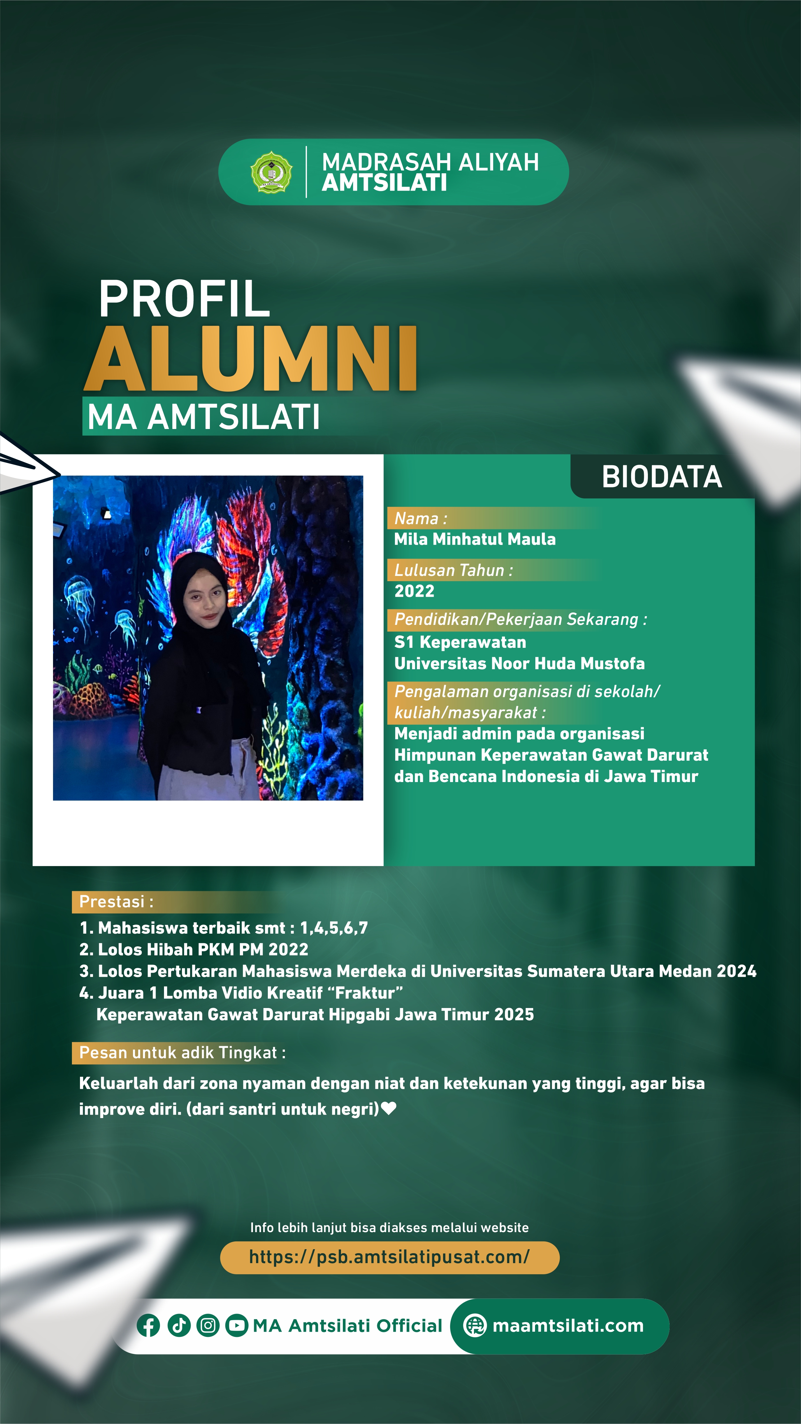 Mila Minhatul Maula_ Mahasiswa Keperawatan_ Universitas Noor Huda Mustofa Madura