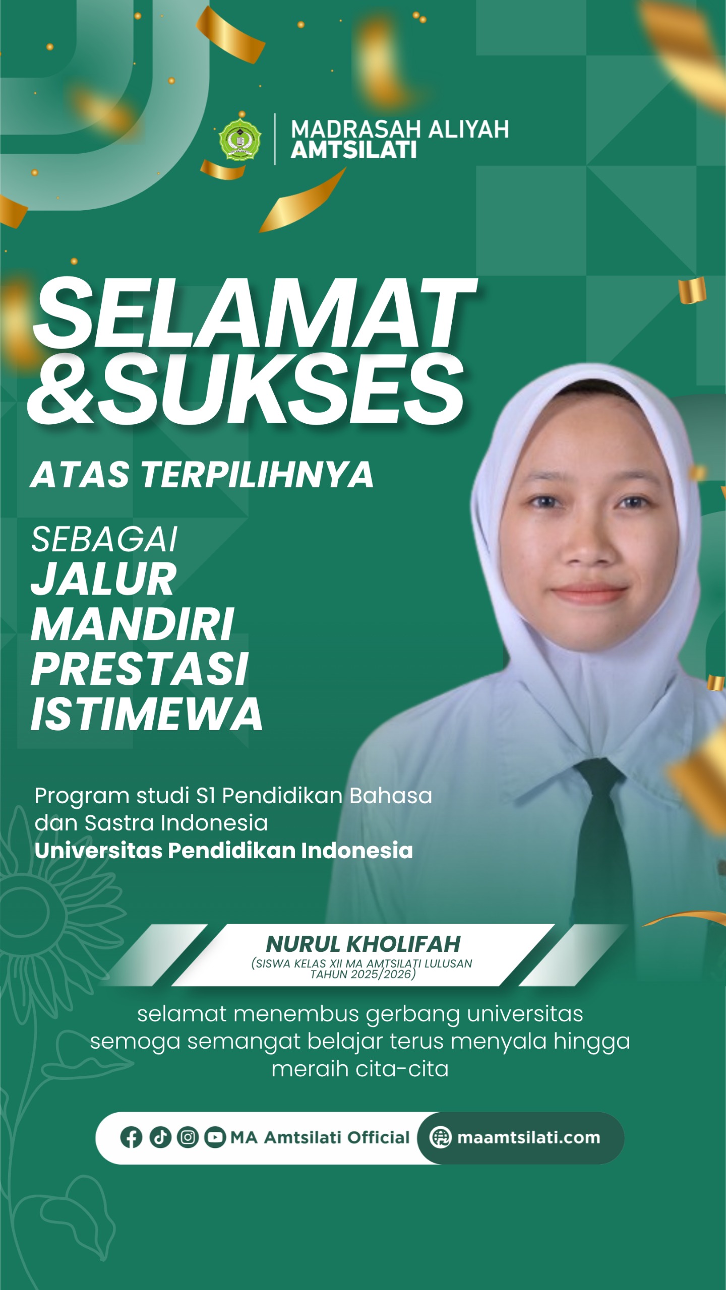 Nurul Kholifah_Mahasiswa S1 Pendidikan Bahasa dan Sastra Indonesia Universitas Pendidikan Indonesia