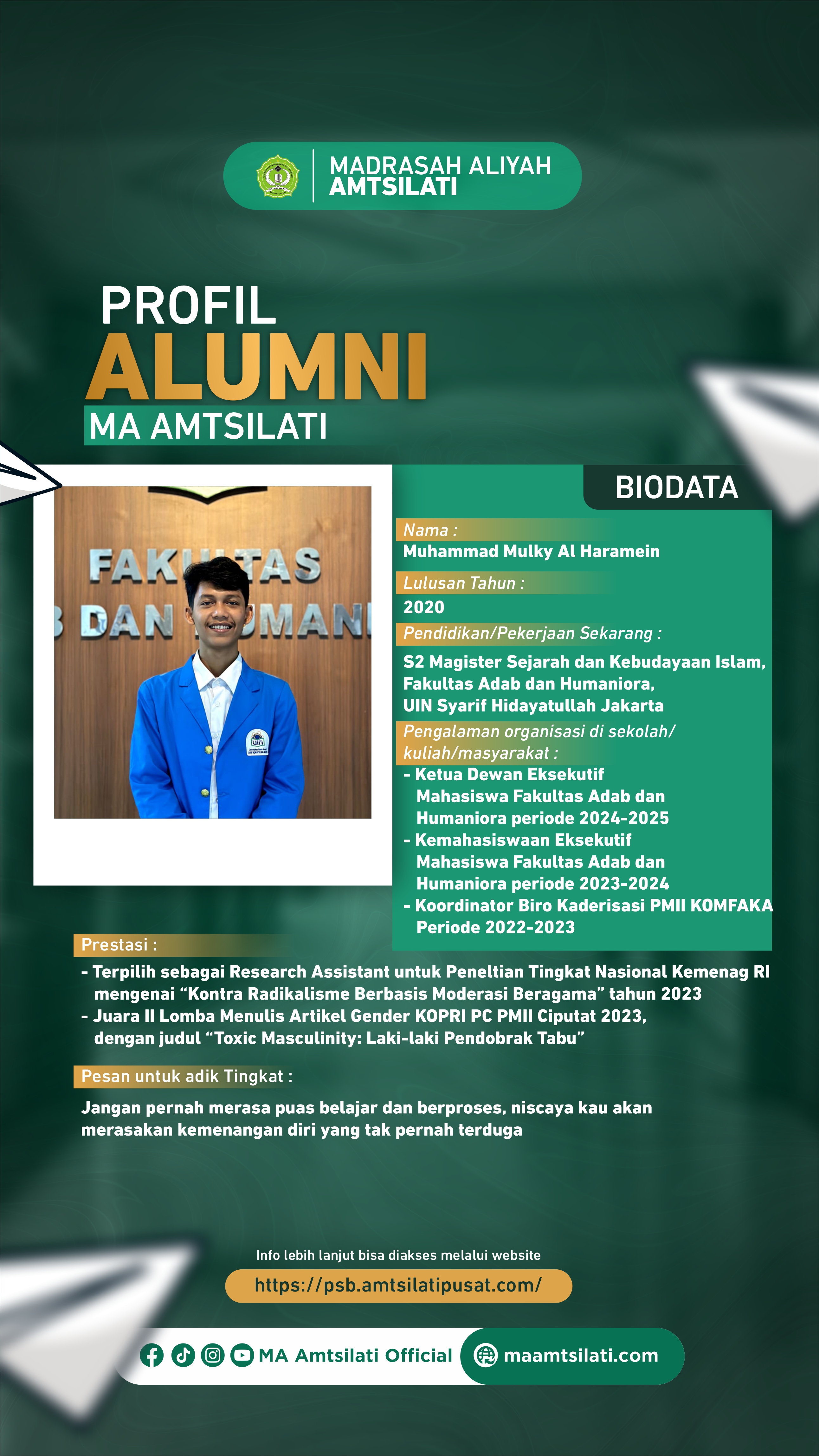 Muhammad Mulky Alharamain_ Mahasiswa Pascasarjana Sejarah dan Kebudayaan Islam_UIN Syarif Hidayatullah Jakarta