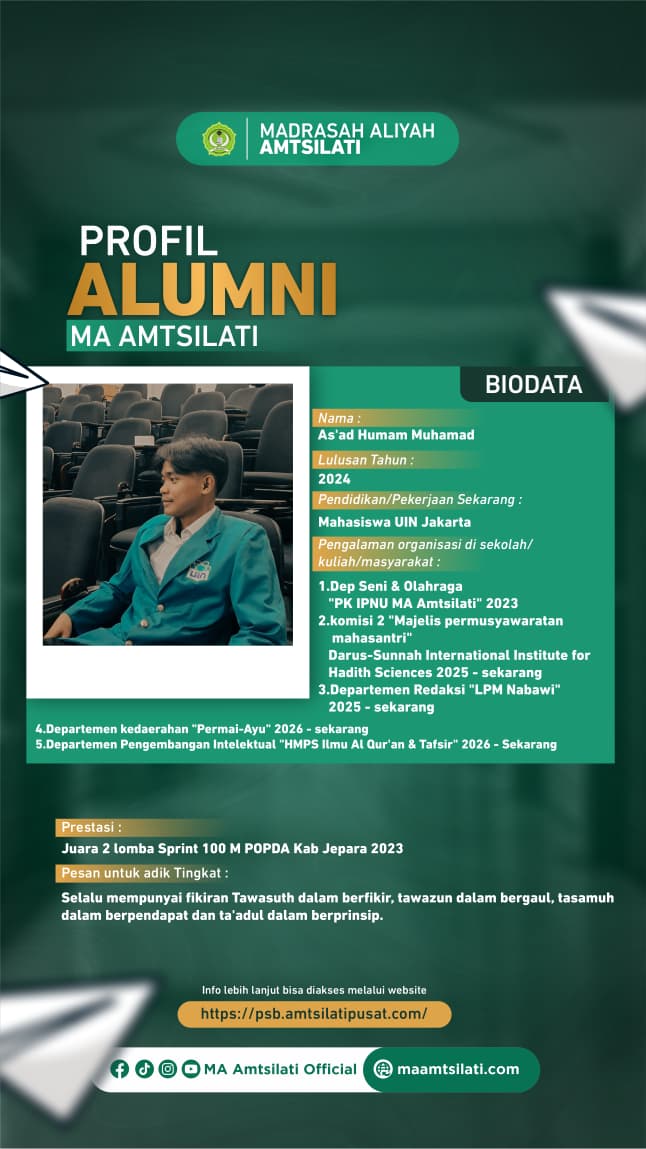 As'ad Humam Muhammad_Mahasiswa UIN Jakarta