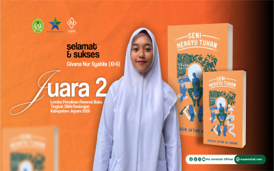 Seni Merayu Tuhan Hantarkan Givani Nur Syabila Raih Juara 2 Lomba Resensi Buku Se-Kabupaten Jepara